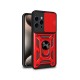 FUNDA COOL IPHONE 15 PRO MAX HARD RING ROJO